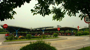 Motorbike parking lot