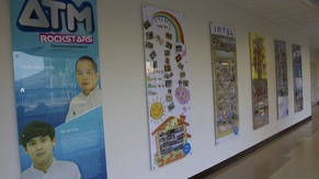 Hallway at ATM Building