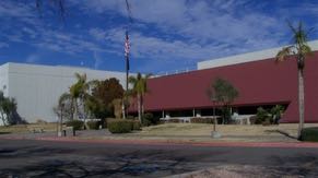 The CH-2 building houses office space, labs and an employee caf&eacute;.