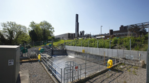 Effluent Balance Tank. Regulates the flow of wastewater to Kildare County Council wastewater treatment plant in Leixlip