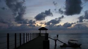 Jetty Evening View at Penang National Park