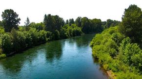 Intel has a long-standing commitment to environmental sustainability. Most recently, we funded several community-based projects in partnership with local nonprofits to restore water back to the local watershed – like this one in the Willamette River Basin at Bowers Rock State Park.