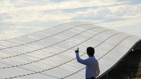 Intel’s Oregon campuses obtain some electricity from solar panel installations, which double as covered parking at Ronler Acres.